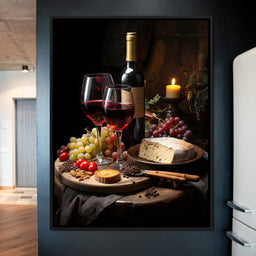 Wine Cheese Banquet - NicheCanvas