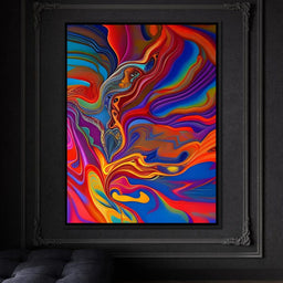 Colorful Contemporary Art 242 - Johanjjf - NicheCanvas