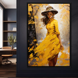 Elegance in Shades of Gold - NicheCanvas