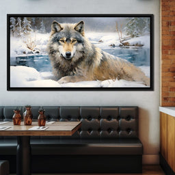 Winters Majestic Guardian - NicheCanvas