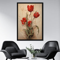Tulips Resilience Dance - NicheCanvas