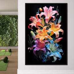 Dazzling Colors in Bloom - NicheCanvas