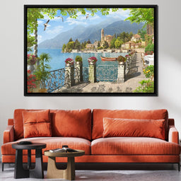 Italian Promenade - NicheCanvas