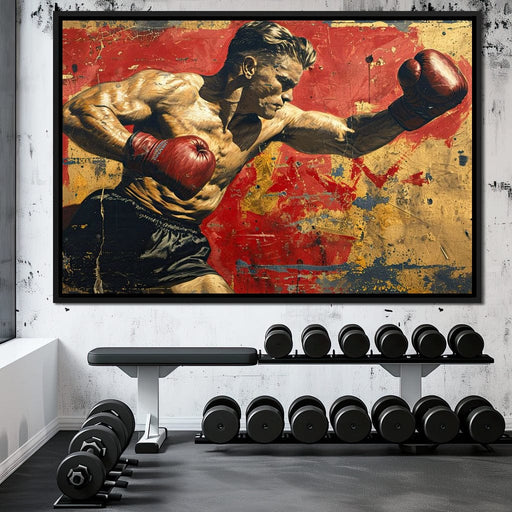 Legend Boxer Star Poster Boxing Canvas Wall Art Posters and Prints Wall  Decor Cuadros Living Room Home Boys Room Decoration Gift