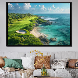 Emerald Shores Serenade - NicheCanvas