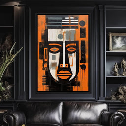 Tribal Mask - Sakeem Gibbs - NicheCanvas