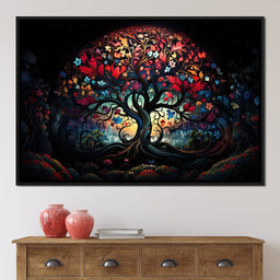 Four Seasons of the Tree of Love - NicheCanvas
