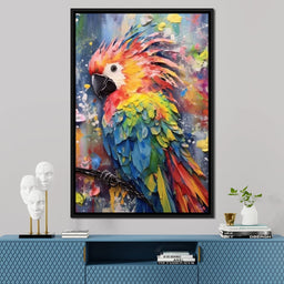Colorful Cockatoos - NicheCanvas