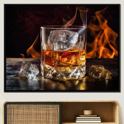 The Whiskey Enigma on Canvas - NicheCanvas