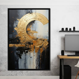 Golden Auroral Echoes - Tanni Cylon - NicheCanvas