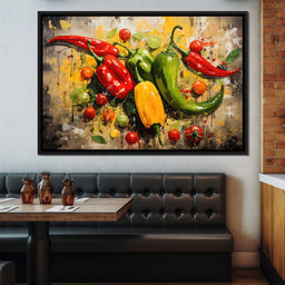 Vibrant Harvest Symphony - Wildrose Creations - NicheCanvas