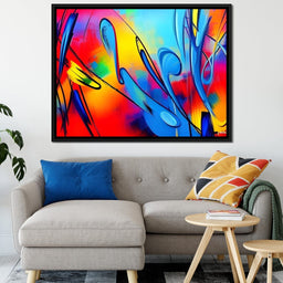 Colorful Contemporary Art 030 - Johanjjf - NicheCanvas