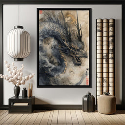 Mystic Dragon Tempest - NicheCanvas