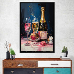 Champagne Radiance - NicheCanvas