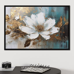 Elegant Flower Bloom 02 - Tanni Cylon - NicheCanvas