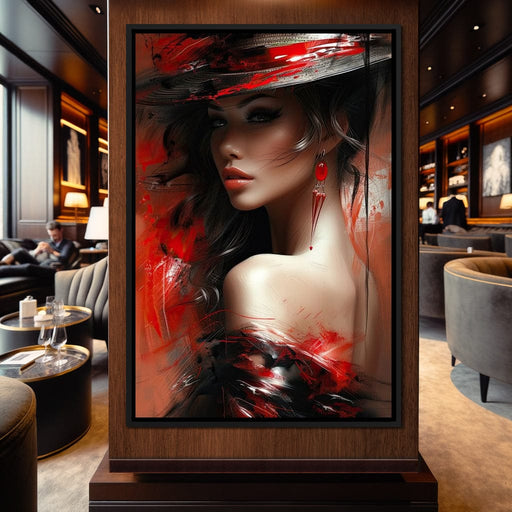 Sultry Shadows and Light Canvas Print