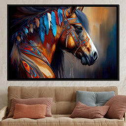 Cherokee Horse 5 - Alicia Smith - NicheCanvas