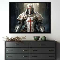 Knight of Sacred Hammer - Raven Blackwood - NicheCanvas