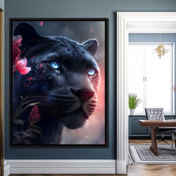 Black Panther Pink - Zenzdesign - NicheCanvas