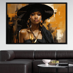 Black Gold Fashion - NicheCanvas