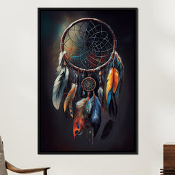 Dreamcatcher & Feathers - Alicia Smith - NicheCanvas