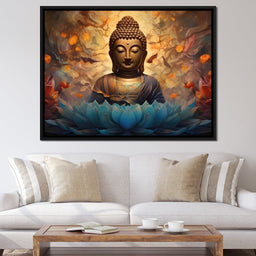 Buddha's Radiant Harmony - NicheCanvas