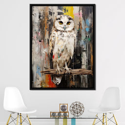 Owls Mystic Gaze - NicheCanvas