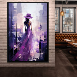 Amethyst Twilight Mystique - NicheCanvas