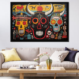 Mystic North American Totems - NicheCanvas