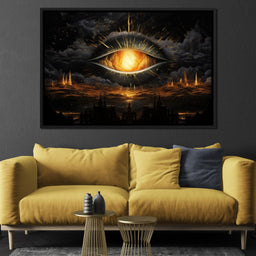 Eyes on the Midnight Castle - Raven Blackwood - NicheCanvas