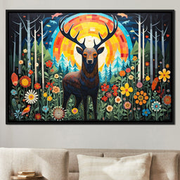 Enchanted Forest Sentinel - NicheCanvas