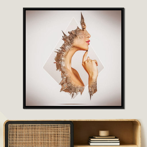 Woman - FNDesign Canvas Print