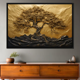 Golden Tree of Life - NicheCanvas