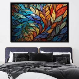 Mosaic Serenity Shadows - NicheCanvas