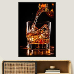 Whiskey's Ethereal Canvas - NicheCanvas