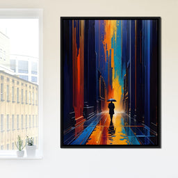 Streets of Loneliness - Johanjff - NicheCanvas