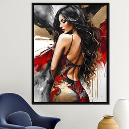 Female Portrait 163 - Johanjjf - NicheCanvas