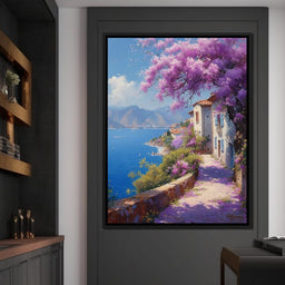 Coastal Bloom Promenade - NicheCanvas