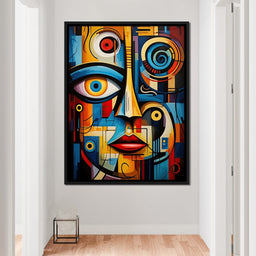 Cubist Reflections - NicheCanvas