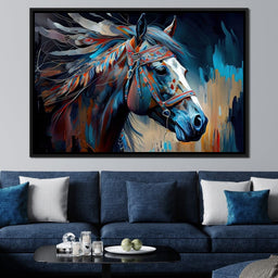 Cherokee Horse 3 - Alicia Smith - NicheCanvas