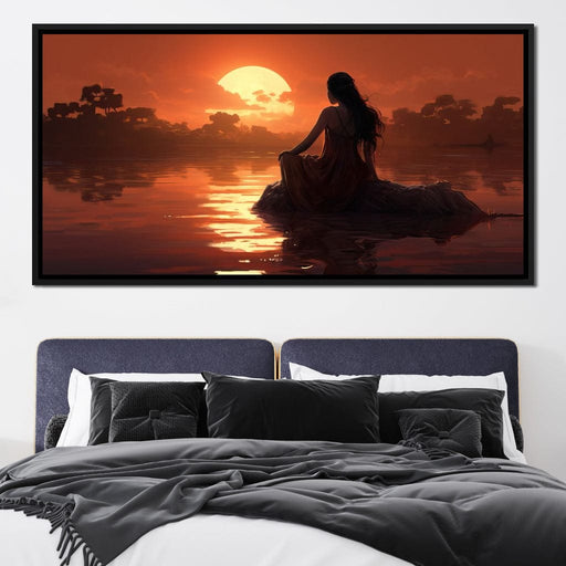 Framed Print - Sunset By Word Up Creative