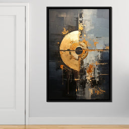 Eclipse in Golden Splendor - Tanni Cylon - NicheCanvas