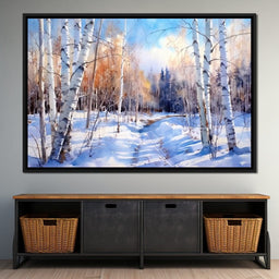 Christmas Morning Walk - NicheCanvas