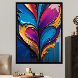 Colorful Love 02 - Johanjjf - NicheCanvas