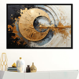 Golden Vortex of Dreams - Tanni Cylon - NicheCanvas