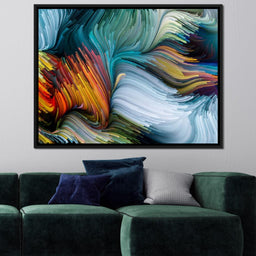 The Blend of Liquid Color - NicheCanvas