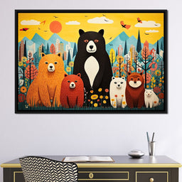 Sundown in the Wild Frontier - NicheCanvas