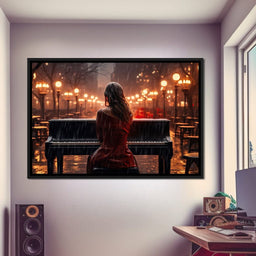 Piano Songbird - NicheCanvas