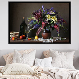 Lupines & Irises - NicheCanvas