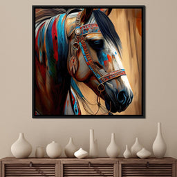Cherokee Horse 1 - Alicia Smith - NicheCanvas